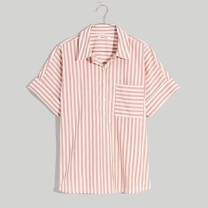 Madewell Stripe Popover Shirt